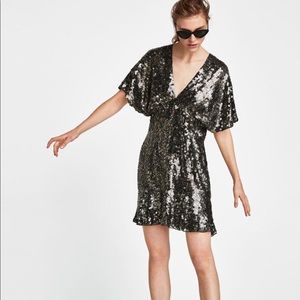 NWT Limited Edition Sequin Zara dress